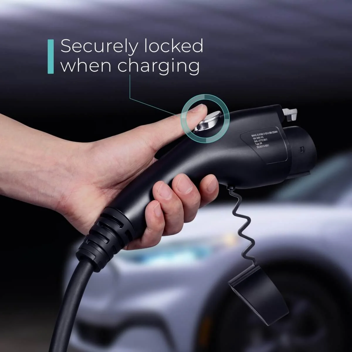 Lectron Portable Level 1 J1772 EV Charger | 120V | 15 Amp | NEMA 5-15 - Image 4
