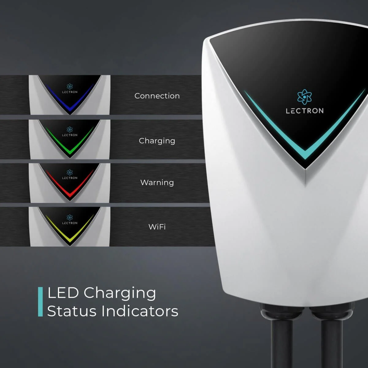 Lectron Home Level 2 J1772 V-BOX Pro EV Charging Station WiFi App Version | 240V | 48 Amp | NEMA 14-50 / Hardwired - Image 5