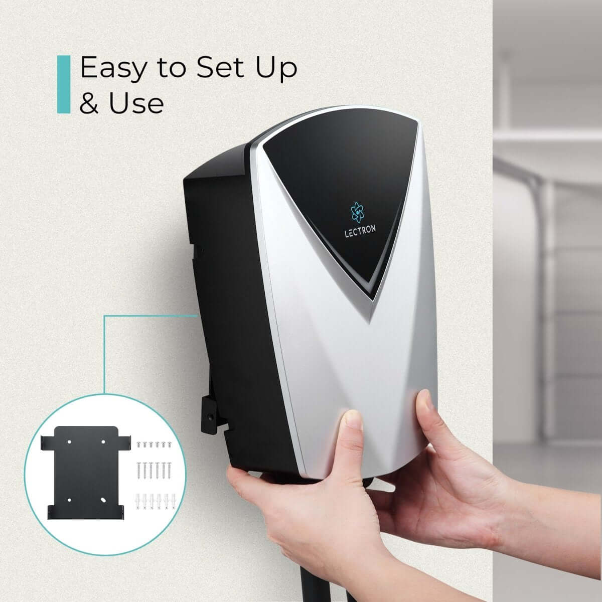 Lectron Home Level 2 J1772 V-BOX Pro EV Charging Station WiFi App Version | 240V | 48 Amp | NEMA 14-50 / Hardwired - Image 9