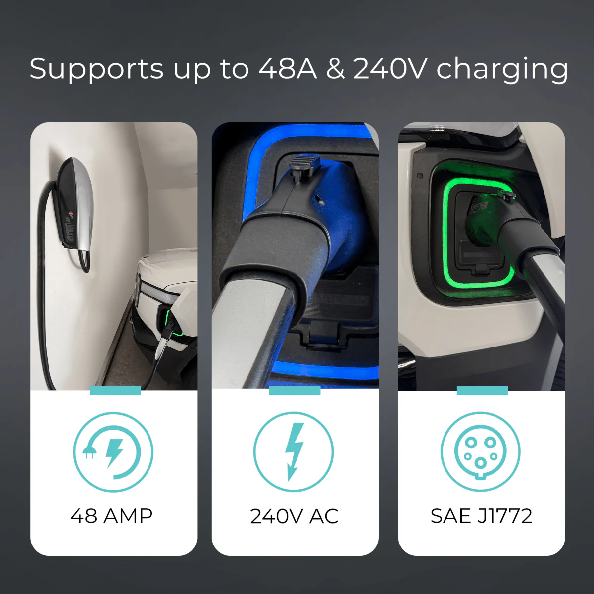 Lectron 80 Amp J1772 to Tesla EV Adapter + 48 Amp Telsa to J772 EV Adapter Bundle - Image 7