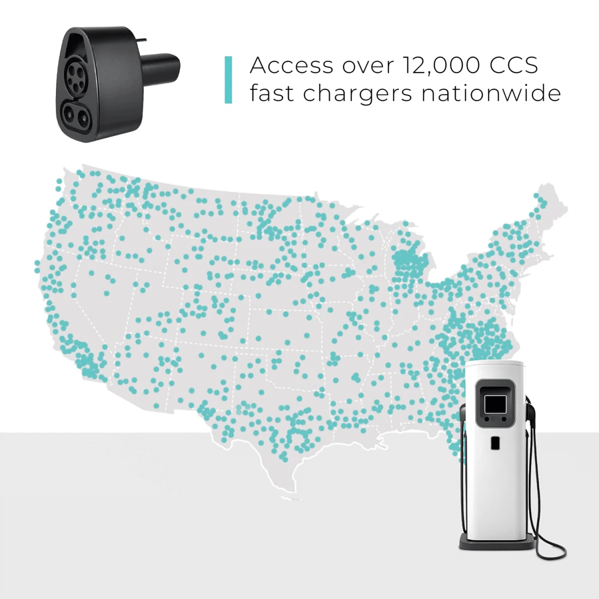 Lectron CCS to Tesla (NACS) EV Adapter | 500V | 500 Amp - Image 3