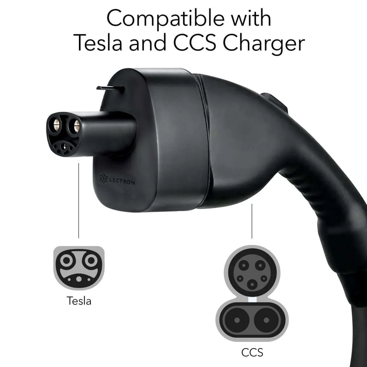 Lectron Portable Level 2 Tesla Charger + CCS to Tesla Adapter + J1772 to Tesla Adapter Bundle | 240V | 40 Amp | NEMA 14-50 - Image 9